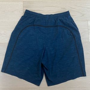 Blue Lululemon shorts